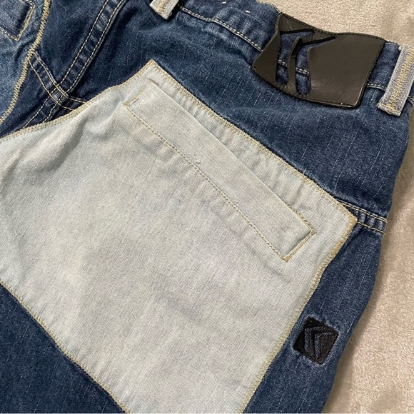 Vintage Karl Kani Patchwork Jeans 36 Baggy Carpenter 90s Hip Hop Streetwear - Picture 8 of 16